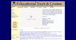 Desktop Screenshot of ed-tours.com