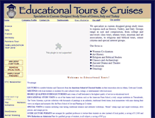 Tablet Screenshot of ed-tours.com